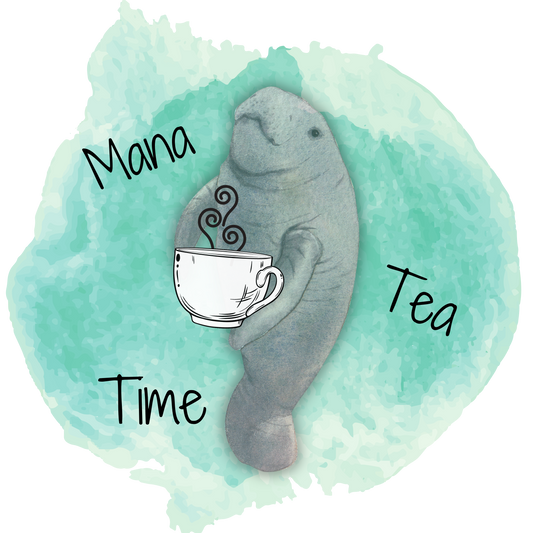 Tea Time Manatee Mug 15 oz | Mugs