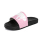 Pink Gingham Manatee Slide Sandals | Womens