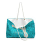 Unwind In Paradise Manatee Weekender Bag - Tropical Manatee Design Perfect for Beach Getaways