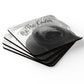 Relaxing Manatee Corkwood Coaster Set - Be The Calm