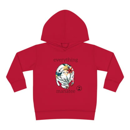 Mango The Manatee & Tropical Florals Hoodie | Toddler