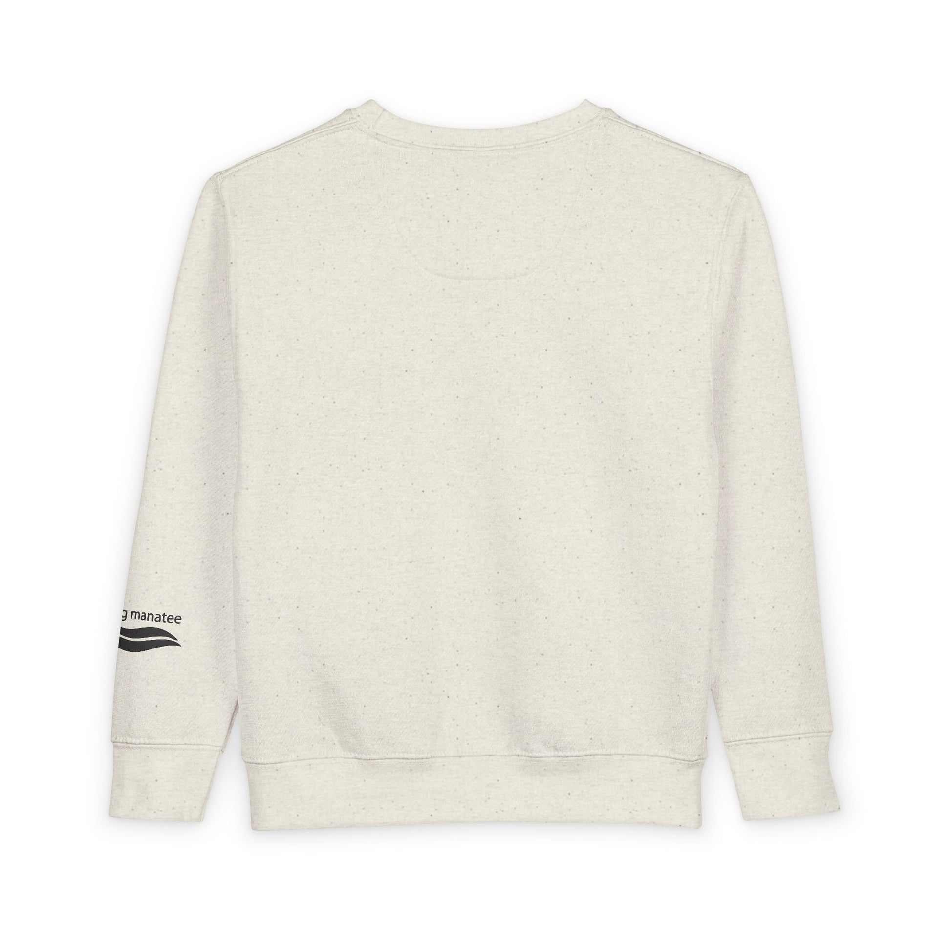Beige sweatshirt on a white background