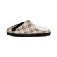 Manatee Plaid Indoor Slippers | Mens