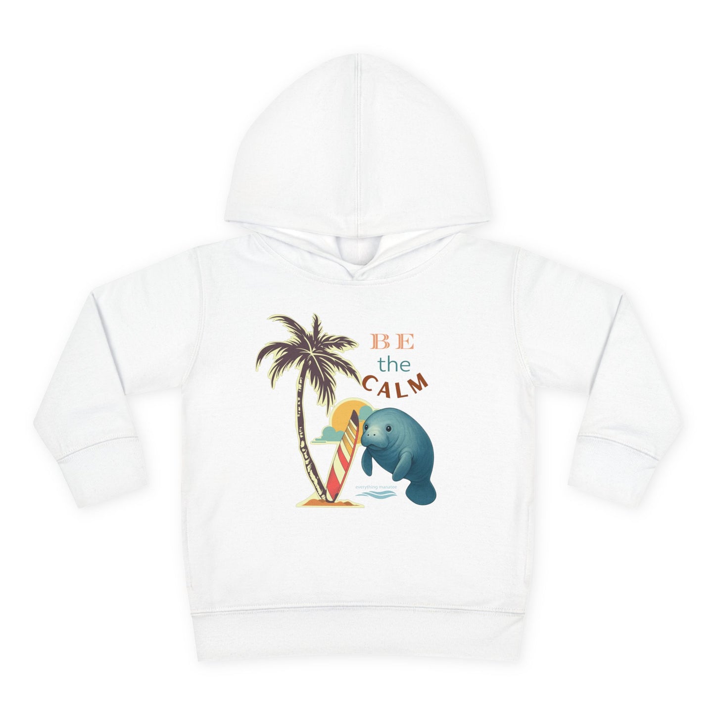 Be The Calm Manatee Hoodie | Toddler