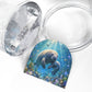 Manatee Mom & Calf Snow Globe — Underwater Ocean Keepsake
