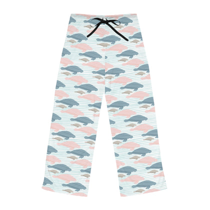 Drift All Over  Manatee Print Pajama Pants | Womens