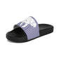 Gingham Print Manatee Slide Sandals | Mens