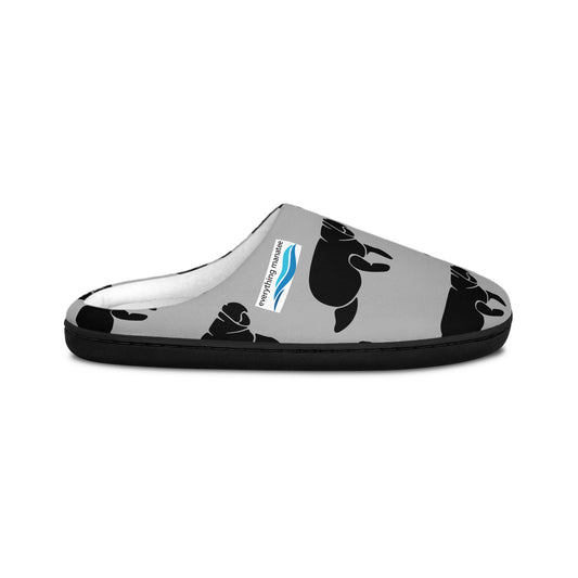 Manatee Print Slippers | Mens