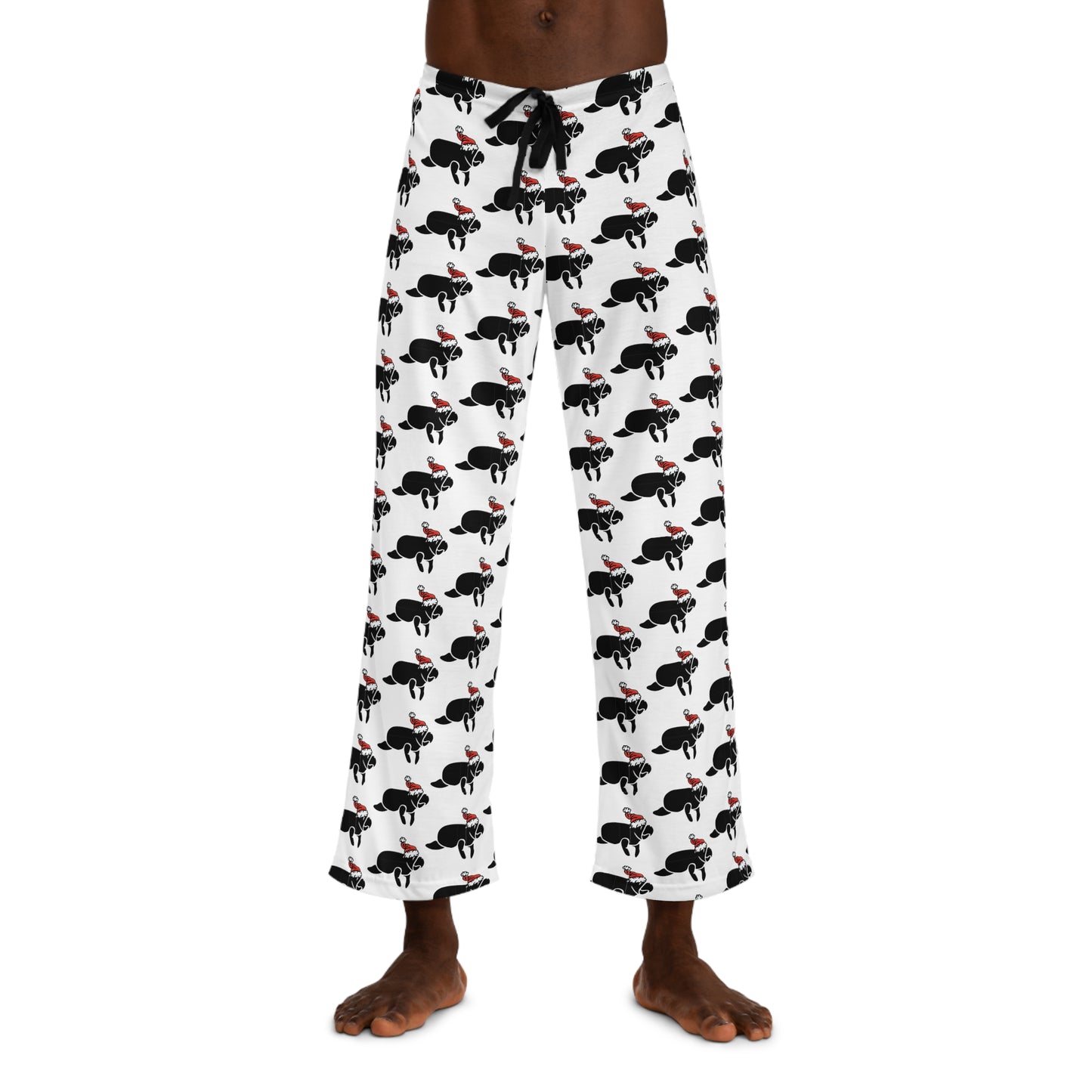 Santa Manatee Pajama Pants | Mens
