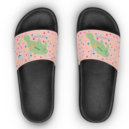 Aloha Unwind Manatee Slide Sandals  | Womens