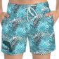 Relax In Paradise Manatee Swim Trunks - Beach Tropical Shorts Mens