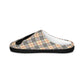 Manatee Plaid Indoor Slippers | Mens