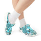 Paradise Palm Manatee Rubber Shoes - Stylish Comfort for Summer Adventures