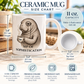 Baron Bean The Manatee Mug  11 oz. | Coastal Companions Collection
