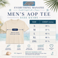 Monstera Breeze AOP Men's Tee