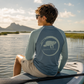Manatee Drift Seafoam Long Sleeve Rash Guard | Youth