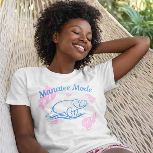 Seagrass Serenity Manatee Womens Tee | Drift Easy