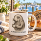 Baron Bean The Manatee Mug  11 oz. | Coastal Companions Collection