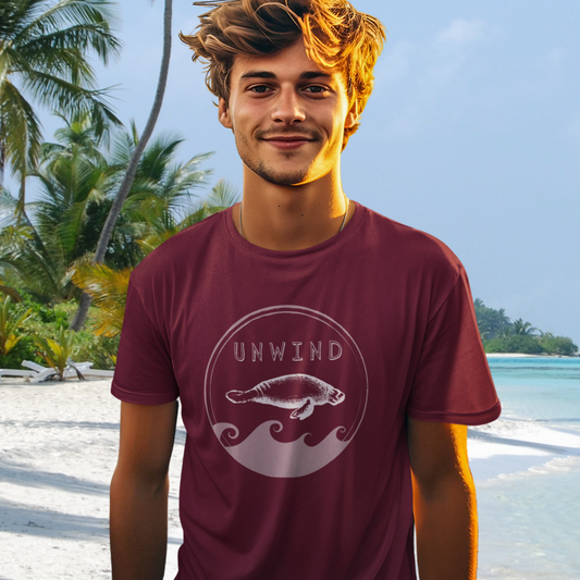 Unwind Manatee T-Shirt | Mens