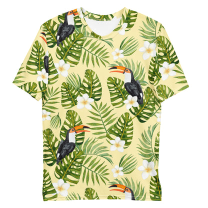 Toucan Floral & Palms T-Shirt | Mens