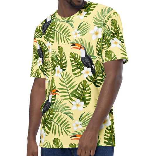 Toucan Floral & Palms T-Shirt | Mens