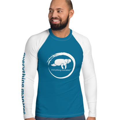 Manatee Wave Rash Guard | Mens