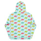 Blue Mist Manatee Print Hoodie Unisex