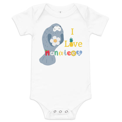 I Love Manatees One Piece | Baby