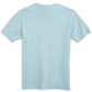 A back view of the Blue Mist Protect Manatee T-Shirt, a comfortable and stylish tee in a gorgeous blue mist color, with clean finished sleeve cuffs, hems, and shoulder seams that hang better.