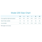 Product Sizing Chart