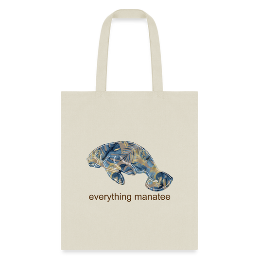 Hawaiian Manatee Tote Bag | Bags - natural