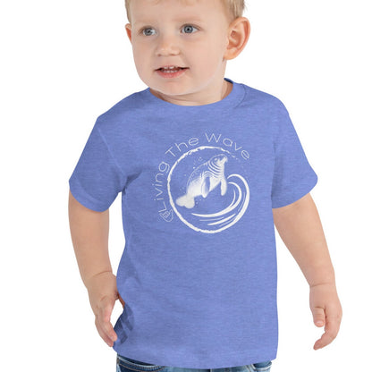 Living The Wave Manatee T-Shirt | Toddler