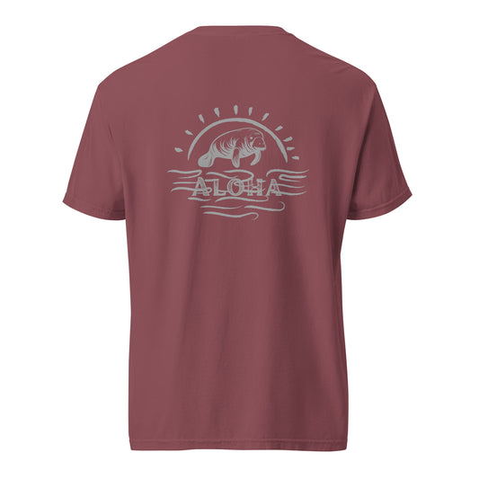 Aloha Manatee Garment-dyed T-Shirt | Unisex