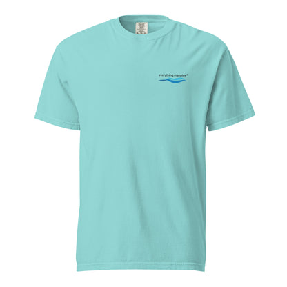 Paradise Manatee Garment -Dyed T-Shirt | Mens