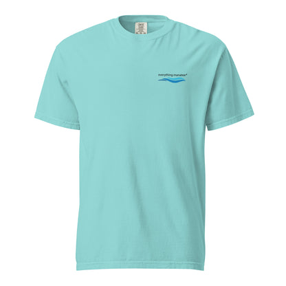 Paradise Manatee Garment -Dyed T-Shirt | Mens