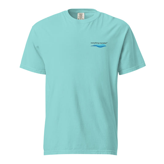 Paradise Manatee Garment -Dyed T-Shirt | Mens