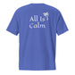 All Is Calm Manatee Pocket T-Shirt | Mens