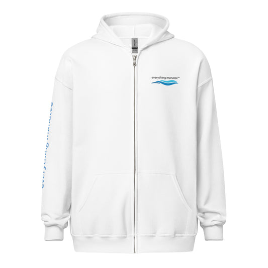 Liquid Therapy Manatee Zip Hoodie | Unisex