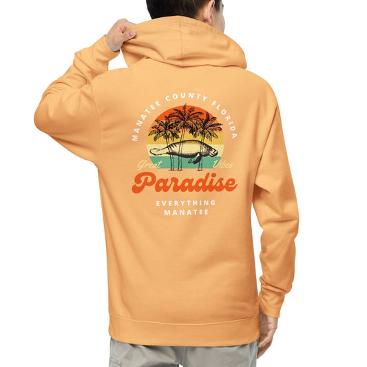 Paradise Manatee Midweight Hoodie | Mens