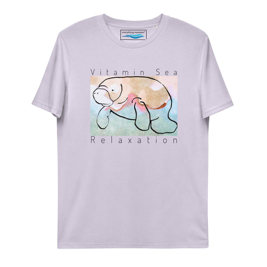 Vitamin Sea Manatee Organic Cotton T-Shirt | Womens