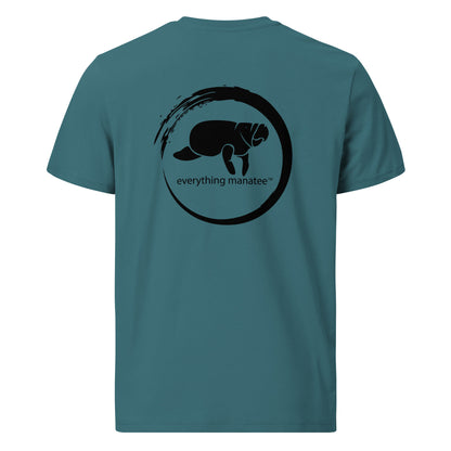 Classic Black Manatee Wave T-Shirt | Unisex