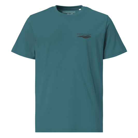 Classic Black Manatee Wave T-Shirt | Unisex