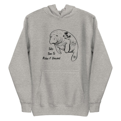 Vacation Manatee Hoodie | Womens