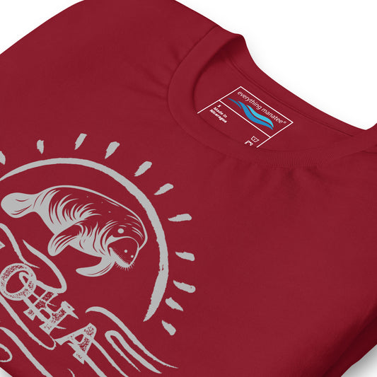 Aloha Manatee Relaxed T-shirt  Mens