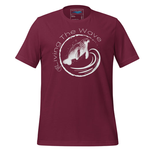 Living The Wave Manatee T-Shirt | Mens