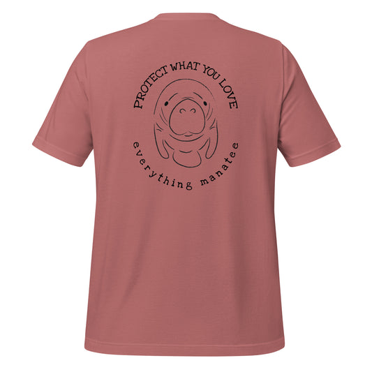 Protect What You Love Mango The Manatee T-Shirt | Unisex