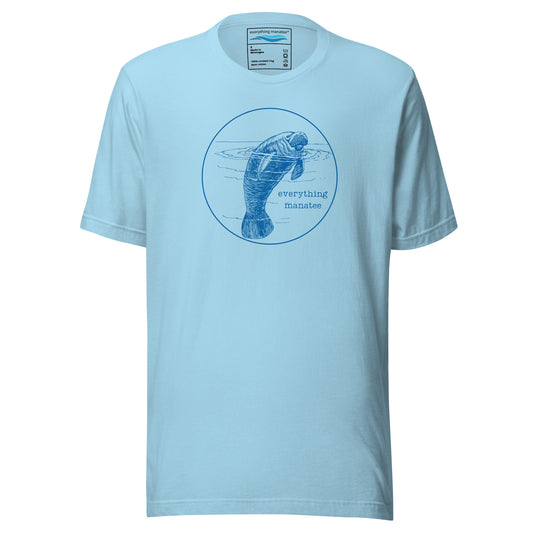 Easy Breezy Manatee T-Shirt | Mens