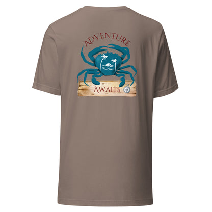 Adventure Awaits Crab T-Shirt | Unisex