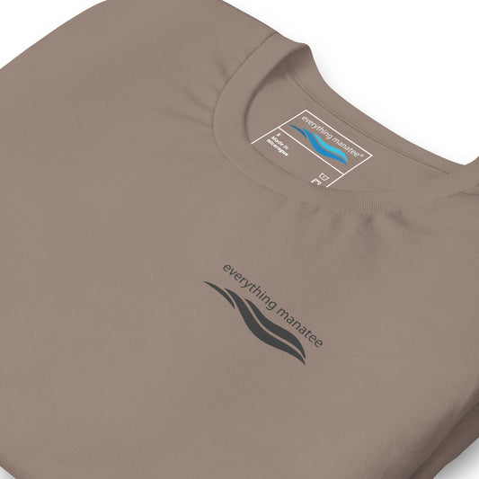 Botanical Mango The Manatee T-Shirt  | Mens