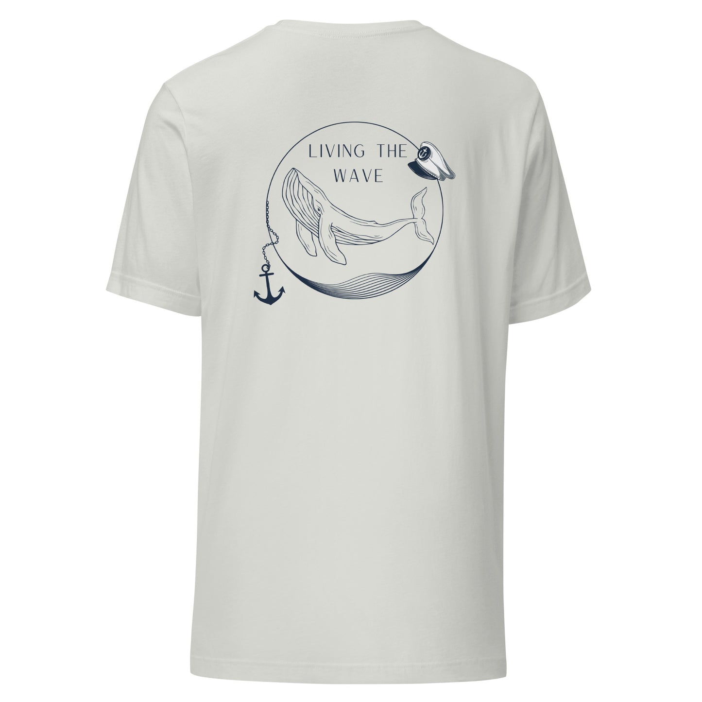 Living The Wave Whale T-Shirt | Mens